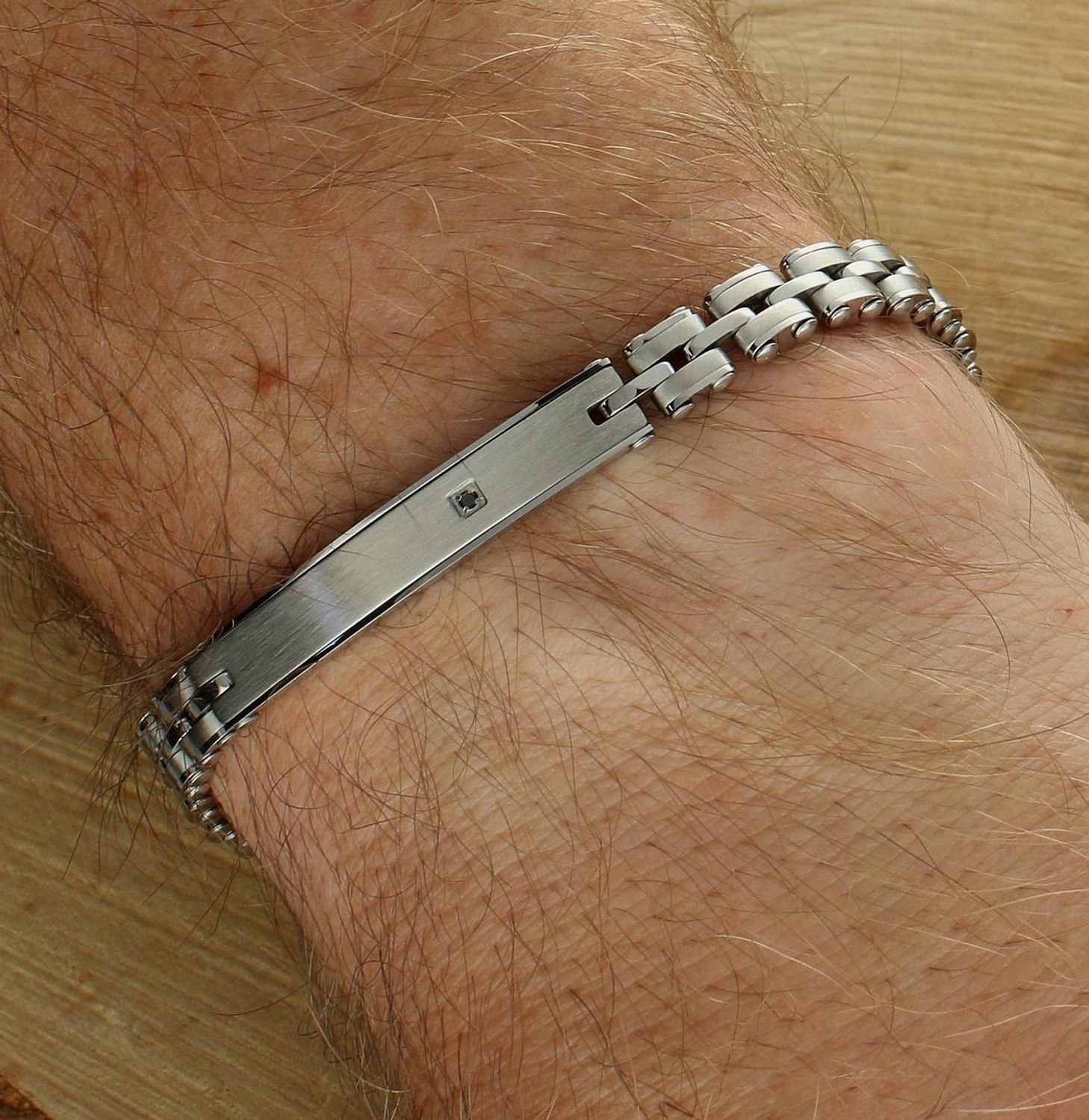 Bransoletka męska Nomination Italy Strong z Czarnym diamentem 028324 001.png